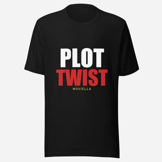 Moviella Plot Twist Tee Black