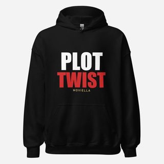 Moviella Plot Twist Hoodie Black