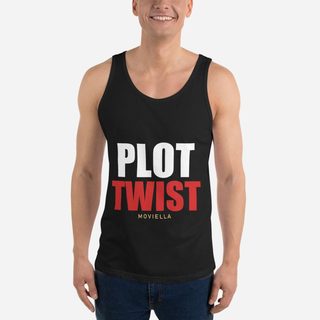 Moviella Plot Twist Tank Black