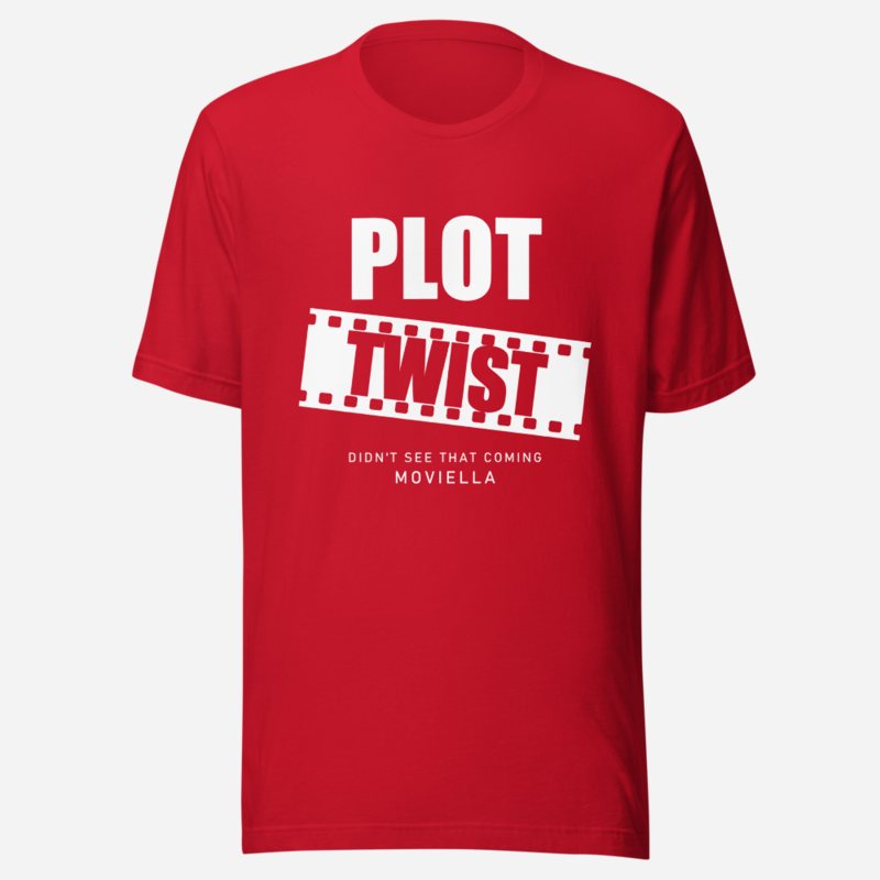 Moviella Plot Twist (Film Strip) Cinema Tee