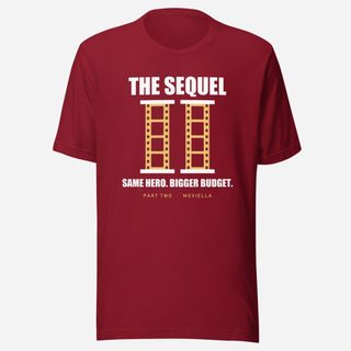 Moviella The Sequel Sayings Tee Cardinal