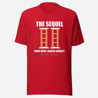 Moviella The Sequel Sayings Tee Red