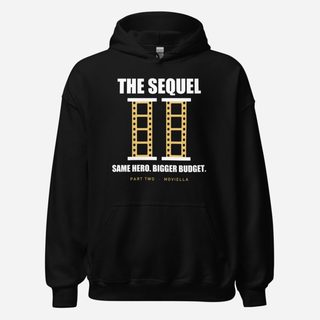 Moviella The Sequel Sayings Hoodie Black