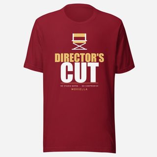 Moviella Director's Cut Sayings Tee Cardinal