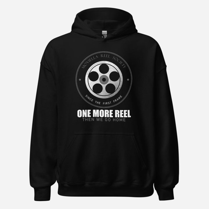Moviella Reel Society Screening Room Hoodie in Black