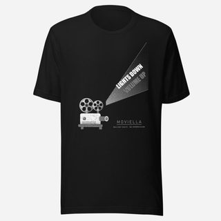 Moviella Projector Glow Screening Room Tee Black