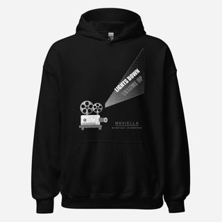 Moviella Projector Glow Screening Room Hoodie Black