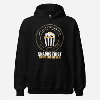 Moviella Popcorn Club Screening Room Hoodie Black