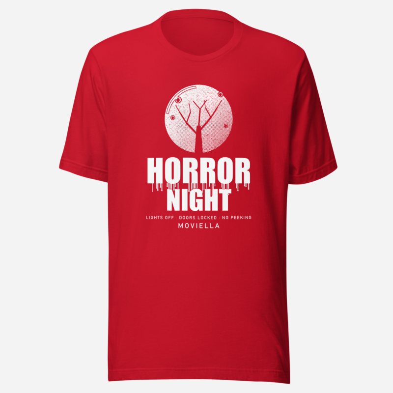 Moviella Horror Night Screening Room Tee