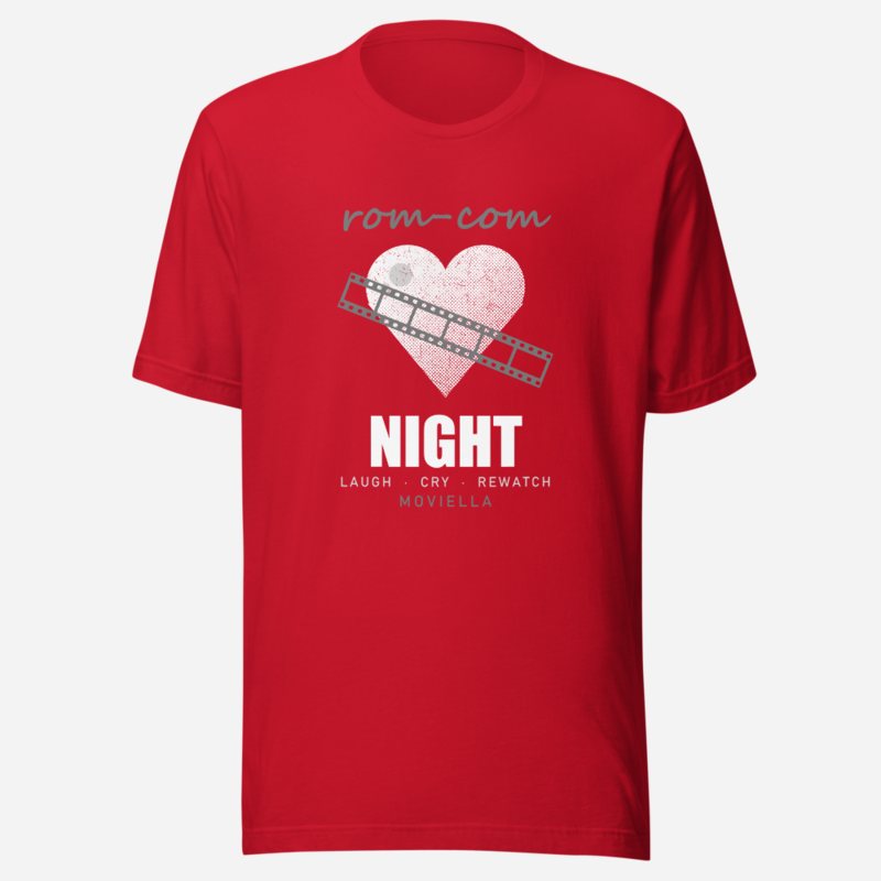 Moviella Rom-Com Night Screening Room Tee