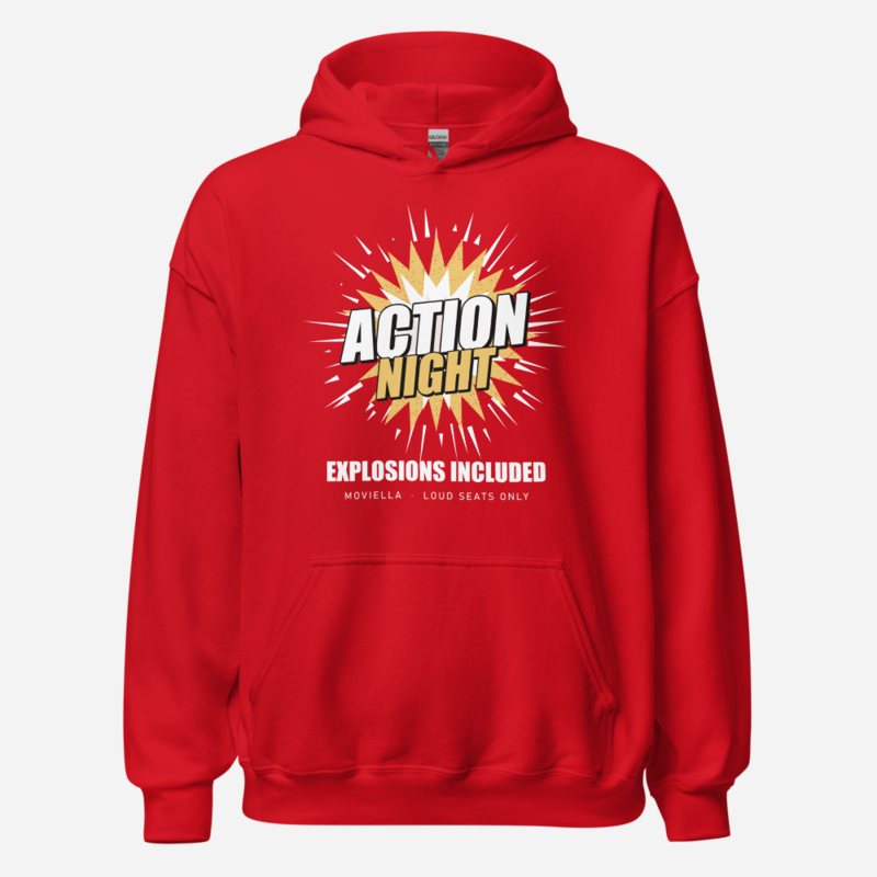 Moviella Action Night Screening Room Hoodie