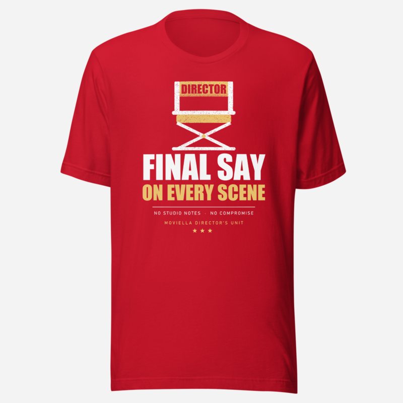 Moviella Director's Chair Screening Room Tee
