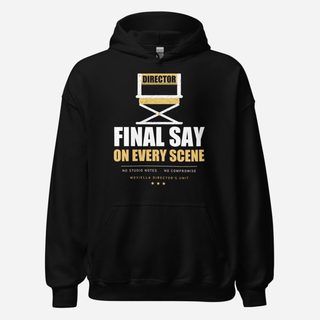Moviella Director's Chair Screening Room Hoodie Black
