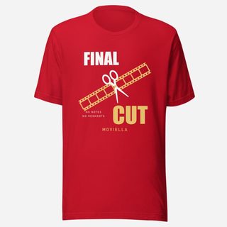 Moviella Final Cut Screening Room Tee Red