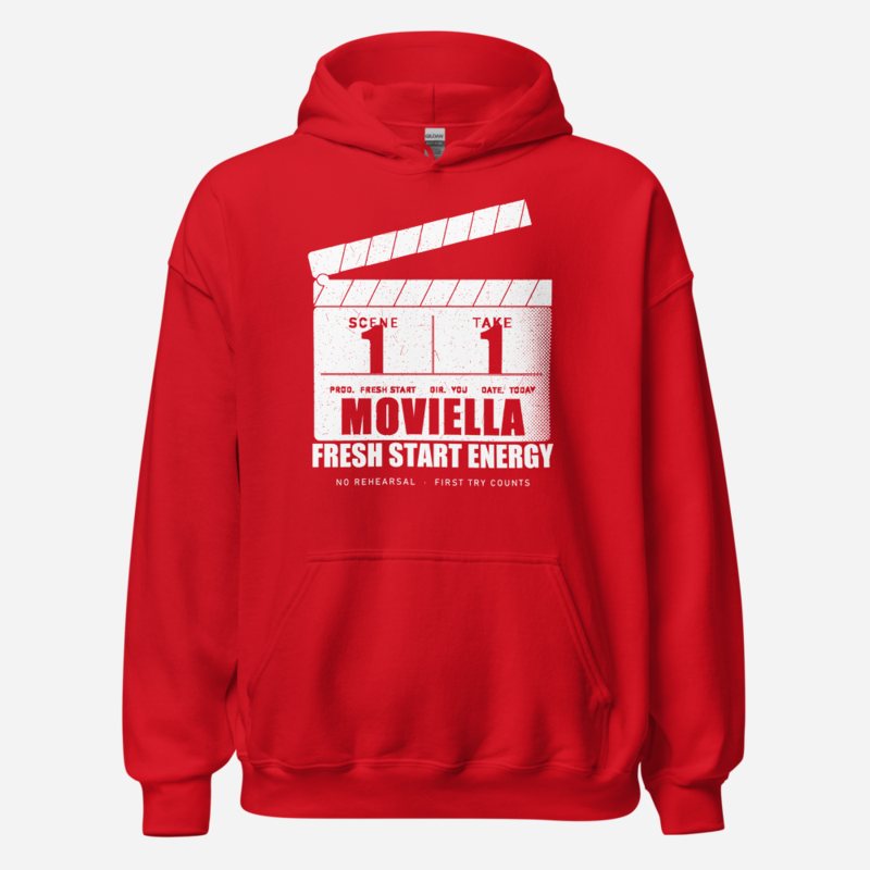 Moviella Scene 1 Take 1 Screening Room Hoodie