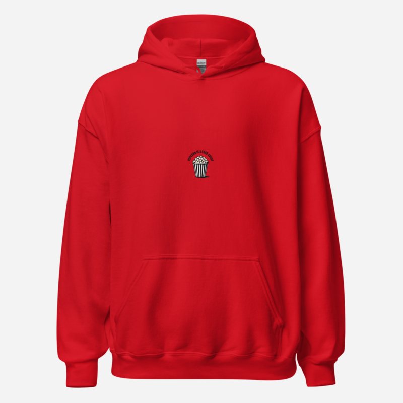 Moviella Popcorn Is A Food Group Hoodie