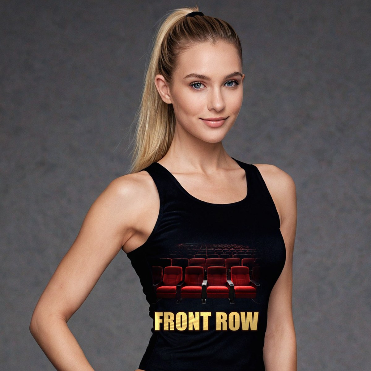 Moviella Front Row Cinema Seats Tank